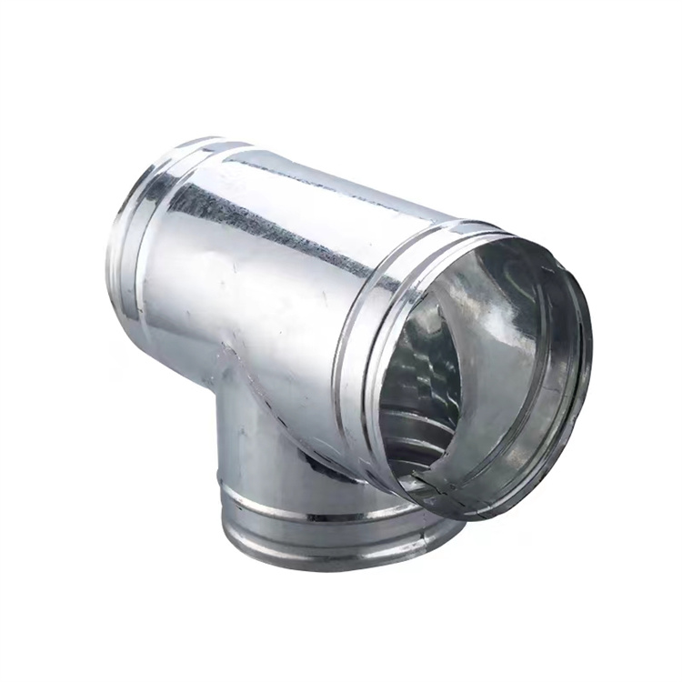 白鐵風管加（jiā）工廠（chǎng）承（chéng）接鍍鋅三通風管加（jiā）工 不鏽鋼（gāng）風管生產製作（zuò）