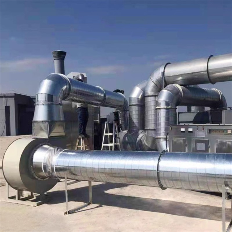 不鏽鋼通風管道加工廠 風管生（shēng）產廠家承接304不鏽鋼螺旋風管加（jiā）工